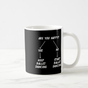Behaltend Ballett Tanztänzerin Ballerina Men Wom Kaffeetasse