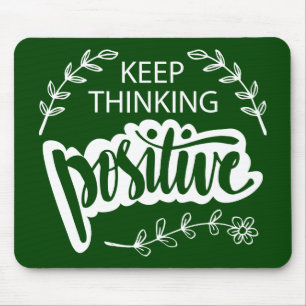 Behaltend Denken positiv Mousepad