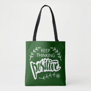 Behaltend Denken positiv Tasche
