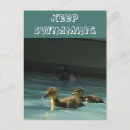 Behaltend Ducklings Postkarte