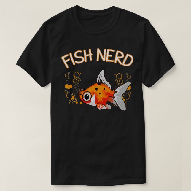 Behaltend Fisch Nerd Fischzucht Lover Fishkeepe T-Shirt (Design vorne)