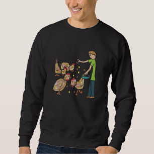 Behaltend Hühnchen Sweatshirt