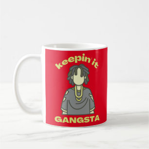BEHALTEND IT GANGSTA-Hiphop-Musik Kaffeetasse