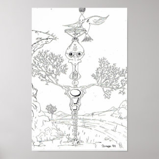 Behaltend Ruhe Poster