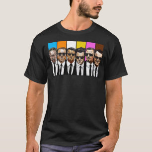 Behälter Hunde - Gangster Illustriert Classic T-S T-Shirt