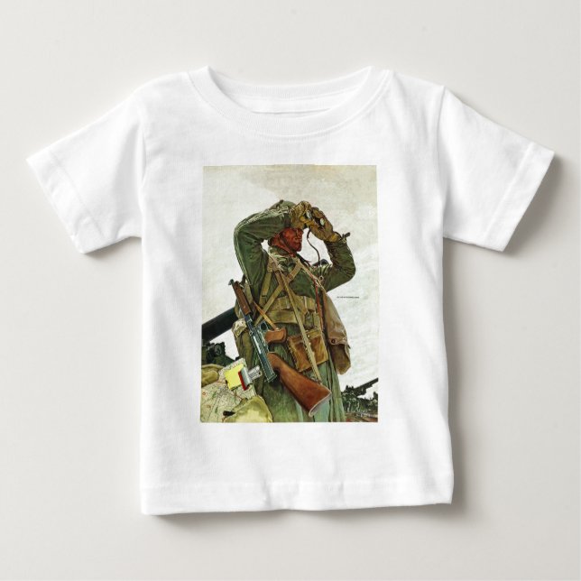 Behälter-Patrouille Baby T-shirt (Vorderseite)