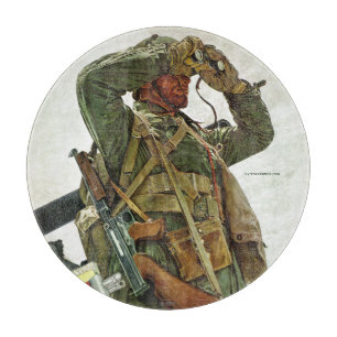 Behälter-Patrouille Schneidebrett