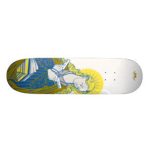 Behälter-Theorie "Jungfrau Harriett " Skateboard