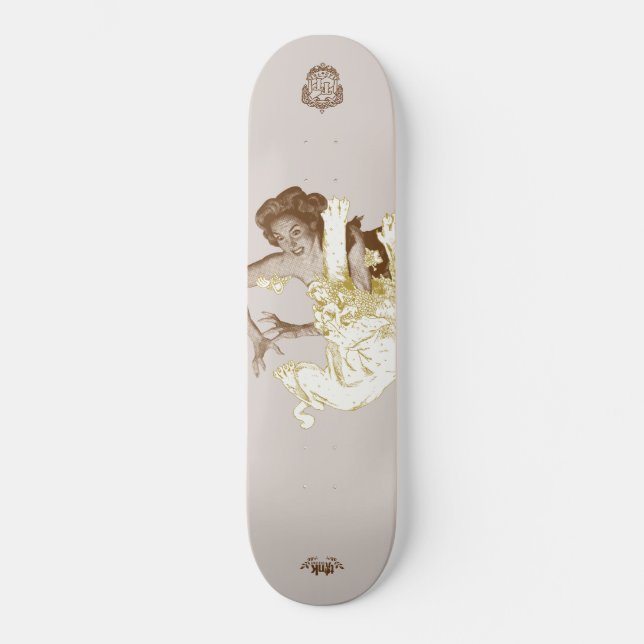 Behälter-Theorie "toter Puma " Skateboard (Vorderseite)