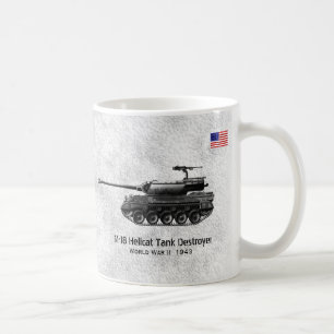 Behälter Zerstörer-Behälter des Hellcat-M-18 Kaffeetasse