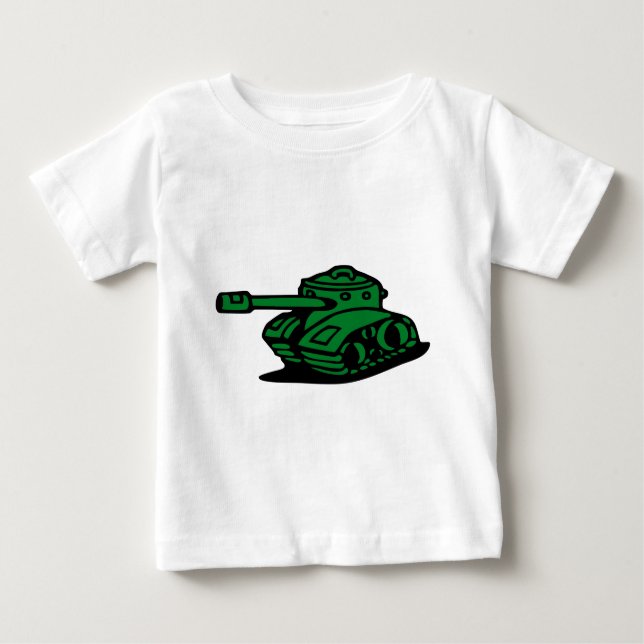 Behälterarmee Baby T-shirt (Vorderseite)