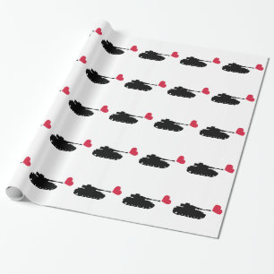 Behälterrotherz Geschenkpapier