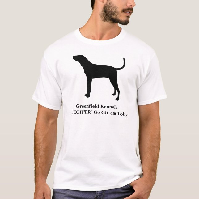 Behandeln von Walker-Zusammenhängen individuell an T-Shirt (Vorderseite)