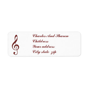 BEHANDELTE CLEF-RÜCKSENDEADRESSEN-AUFKLEBER