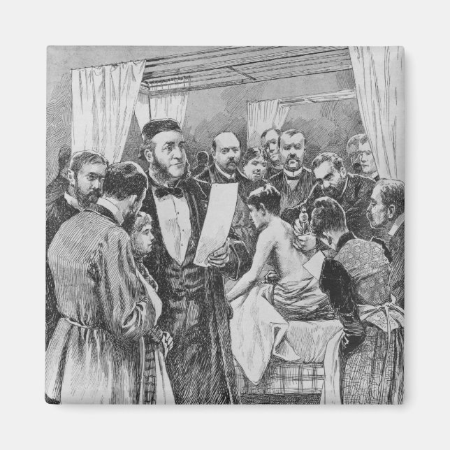 Behandlung der Tuberkulose Magnet (Vorne)