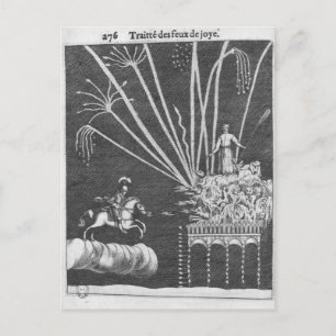 Behandlung von Bränden Postkarte