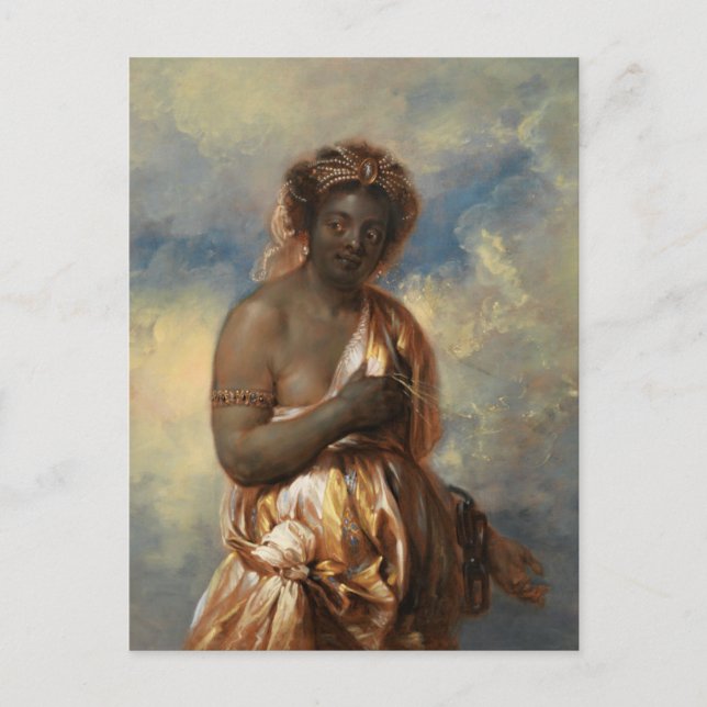 Behauptung Afrikas von Boeckhorst Postkarte (Vorderseite)