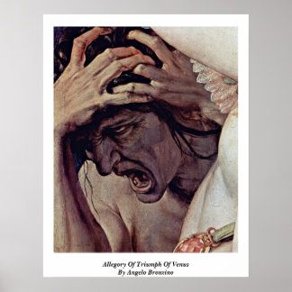 Behauptung eines Triumphes der Venus durch Angelo  Poster