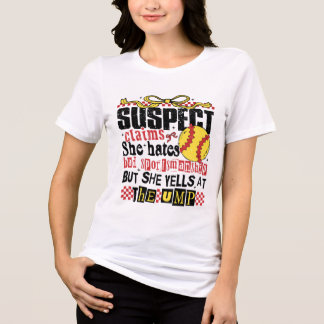 Behauptungen Softball Tri-Blend Shirt
