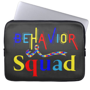 Behavior Squad April Autism Awarenes Behavior Tech Laptopschutzhülle