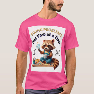 Beheben von Problemen Eine Pfote auf einmal - Nied T-Shirt