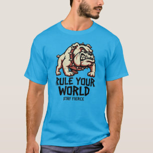 BeherrscheDeineWeltBulldogge Entfessle Die Macht B T-Shirt