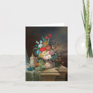 Beherrschendes Stillleben: Blume und Obst