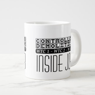 Beherrschter Abbruch WTC Gebäude 7 Inside Job Jumbo-Tasse