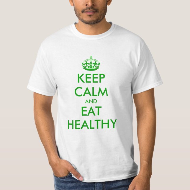 Behieltest und gesunde Lebensweise im Shirt (Vorderseite)
