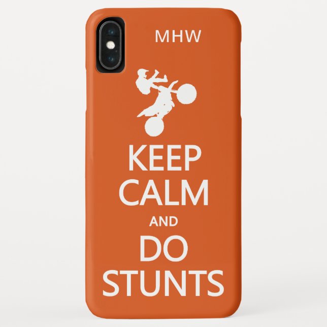 Behieltest von Calm & Do Stunts kundenspezifischer Case-Mate iPhone Hülle (Rückseite)