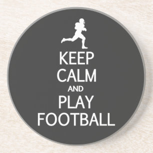 Behieltest von Calm & Play Football-Untersetzer Sandstein Untersetzer