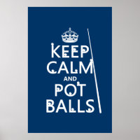 Behieltest von Calm und Pot Balls (Snooker/Pool)
