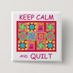 Behieltest von "Ruhe" und "Quilt Multi Block Patch Button