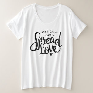 Behieltest von Text Art Liebe Kunst Inspiration He Große Größe T-Shirt
