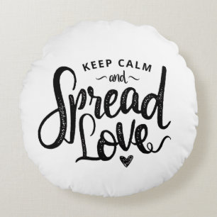 Behieltest von Text Art Liebe Kunst Inspiration He Rundes Kissen
