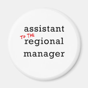 Behilflicher (zu) regionaler Manager Magnet