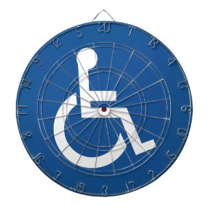 behindert dartscheibe