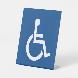 behindert sockelschild