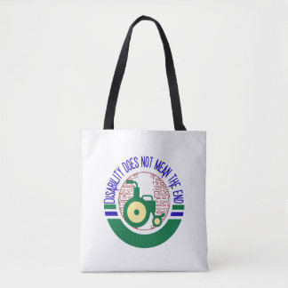 Behinderung bedeutet nicht das Ende Inspirational Tasche