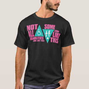 Behinderung sieht nicht so aus wie dieser Kolostom T-Shirt