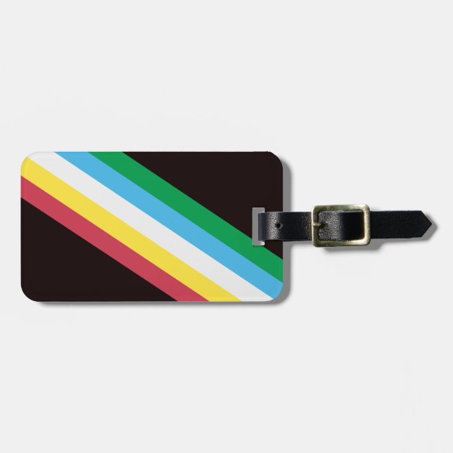 Behinderungsstolz Gepäckanhänger (Vorderseite horizontal)