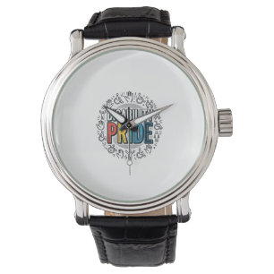 Behinderungsstolz Vintage inklusives Bewusstseinss Armbanduhr