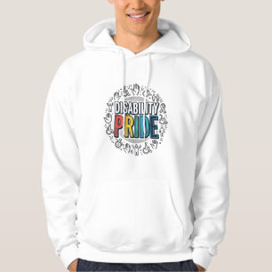 Behinderungsstolz Vintage inklusives Bewusstseinss Hoodie
