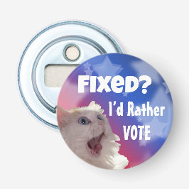 Behoben? Ich habe eher abgestimmt Flaschenöffner