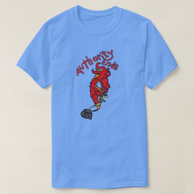 Behörde endet T-Shirt (Design vorne)