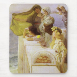 Bei Aphrodites Wiege von Sir Lawrence Alma Tadema Mousepad