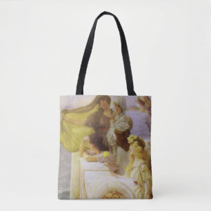 Bei Aphrodites Wiege von Sir Lawrence Alma Tadema Tasche