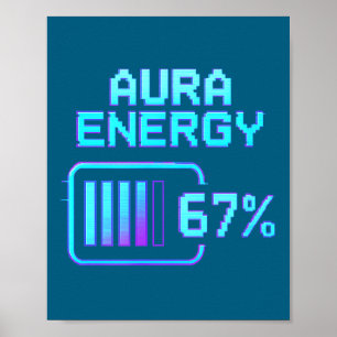 Bei Aura Energy 67 Six Seven Poster