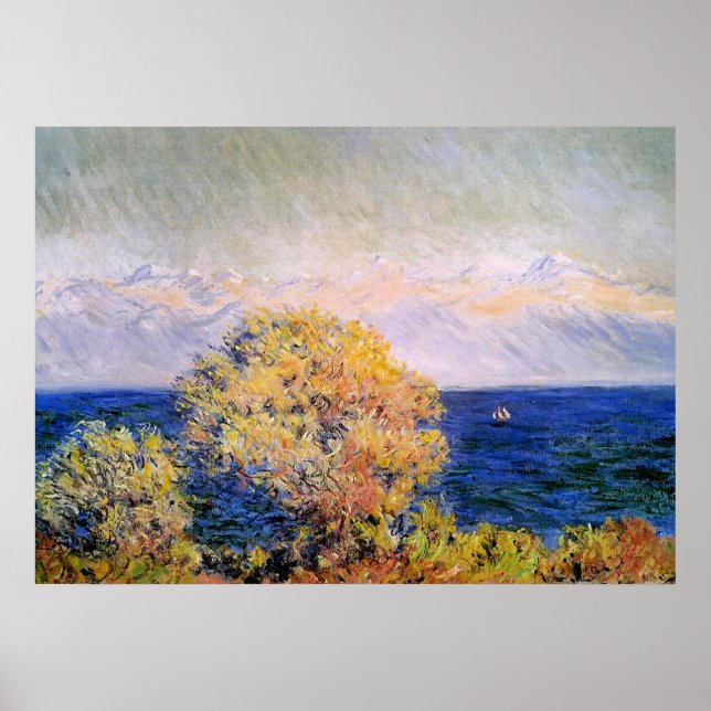 Bei Cap d'Antibes, Mistralwind, Poster (Vorne)