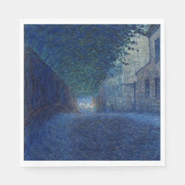 Bei Dämmerung (Nachtlandschaft) (Abend Szene) Serviette